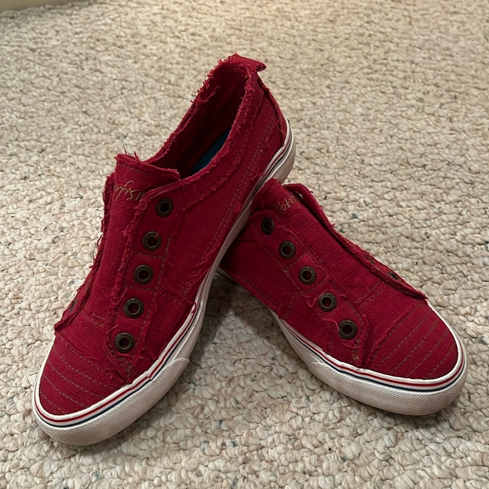 Blowfish red sneakers
